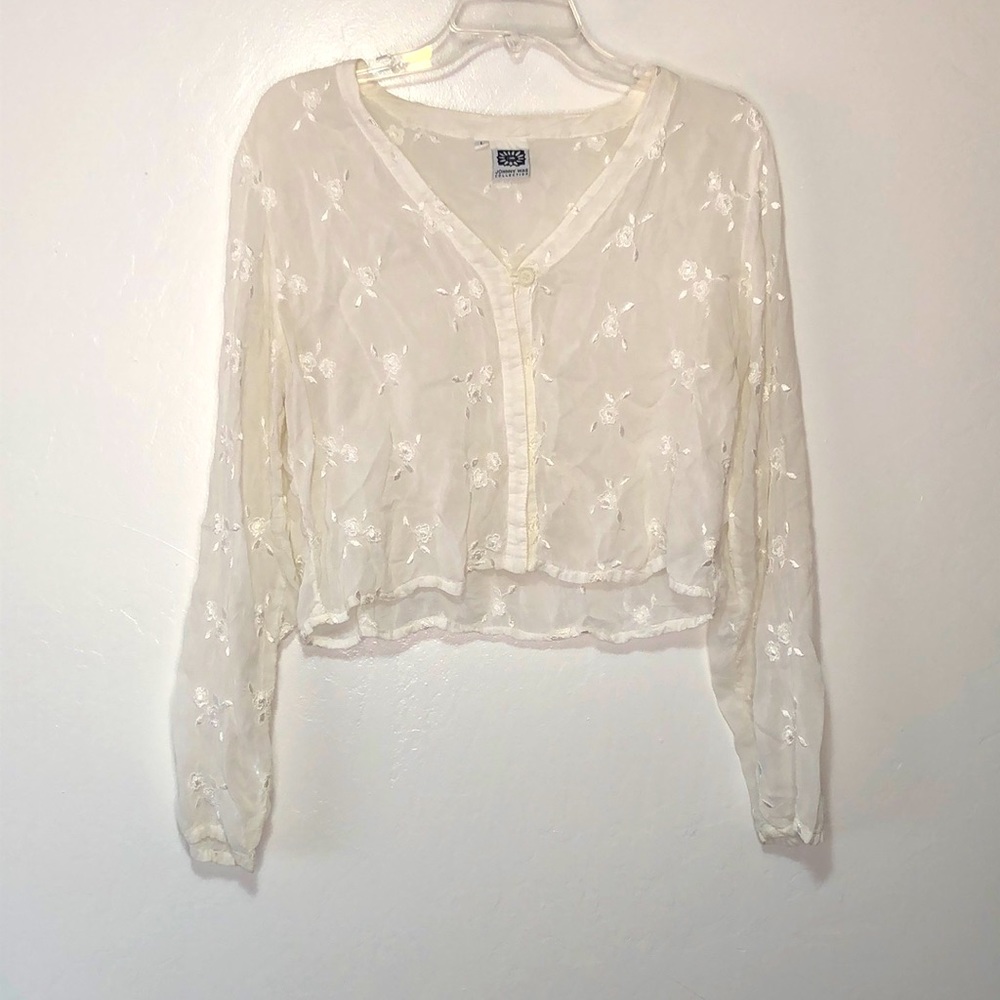 Johnny Was Collection blouse size Large